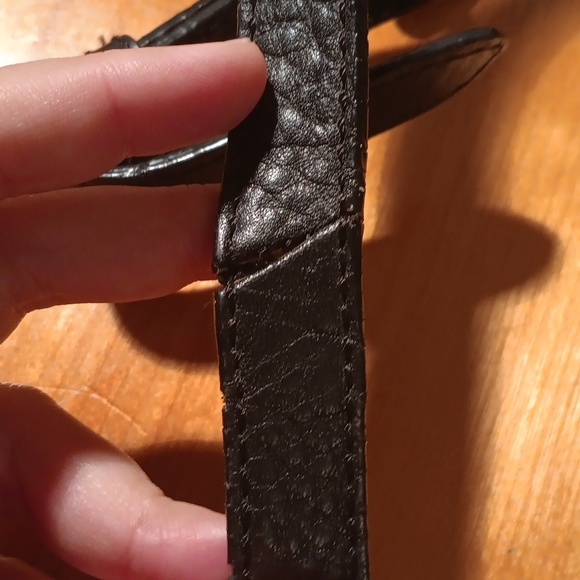 Cole Haan Black Leather Crossbody Bag - Picture 12 of 14